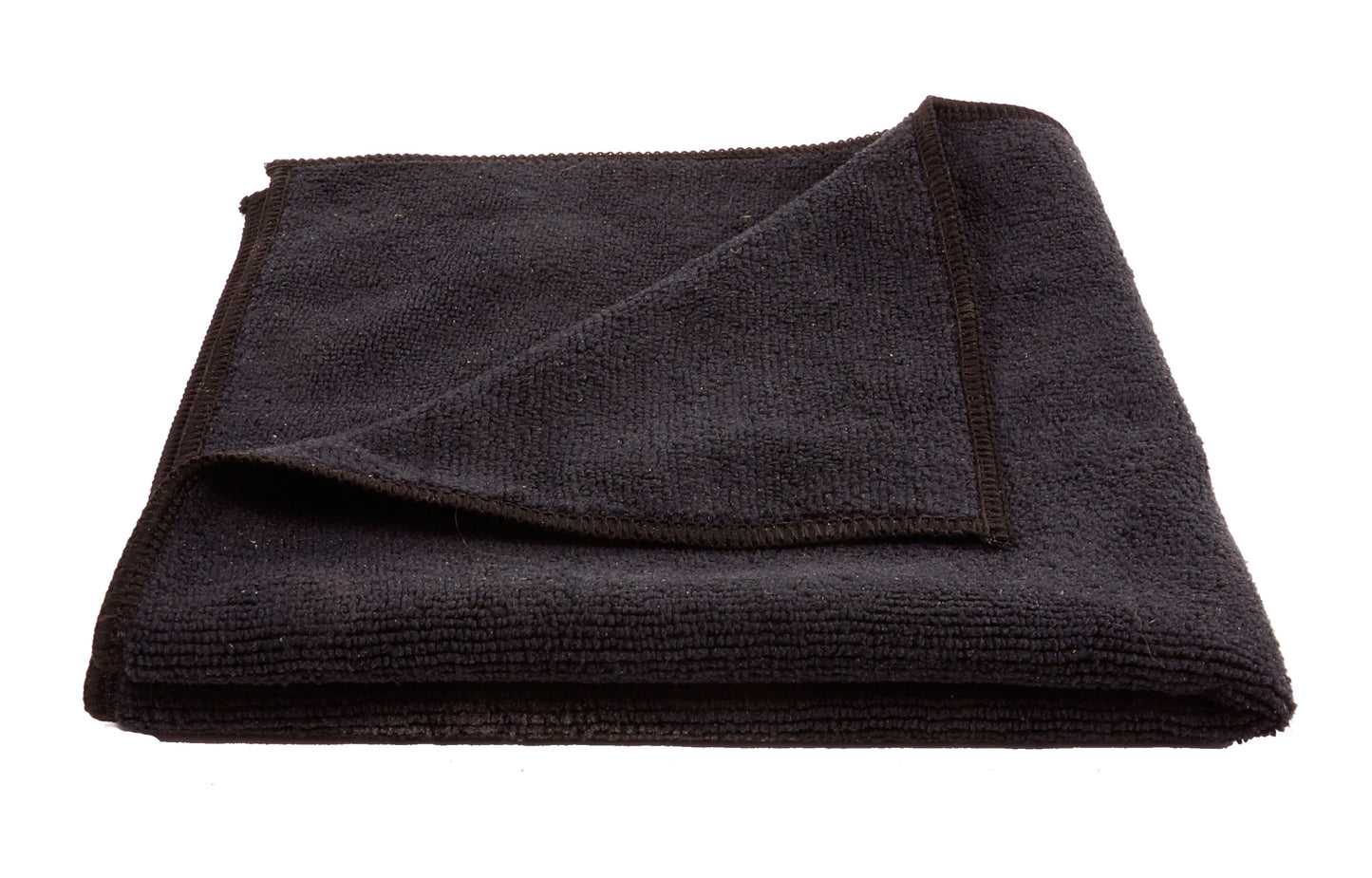 Sonty 3 Stück Microfasertuch- Putzlappen- Lappen 38 x 38 cm schwarz