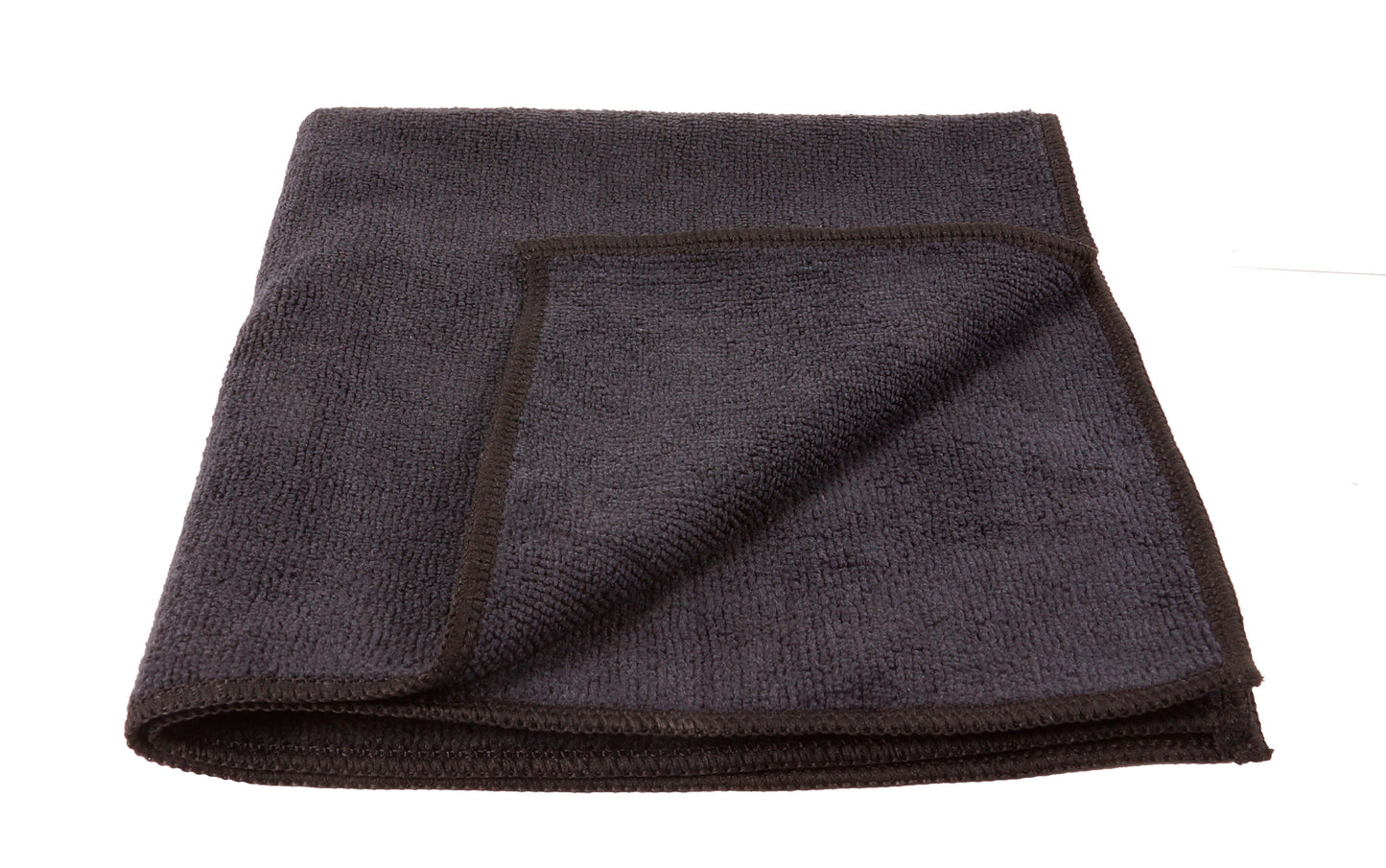 Sonty 10 Stück Microfasertuch- Putzlappen- Lappen 38 x 38 cm schwarz
