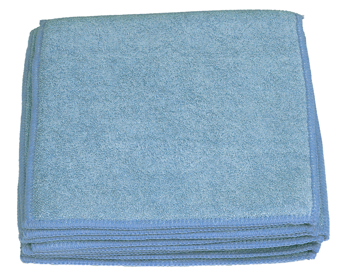 Sonty 10 Stück Schwammtücher XL- Spültücher Microfaser 23 x 23 cm blau