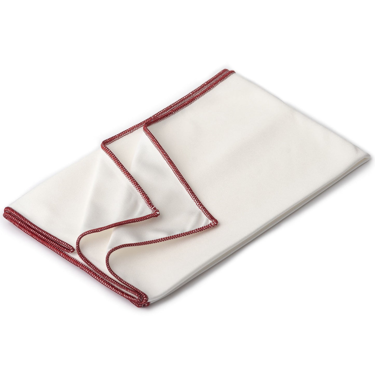 Sonty 1 Stück Glastuch- Glaspoliertuch aus Microfaser- 45 x 68 cm weiß
