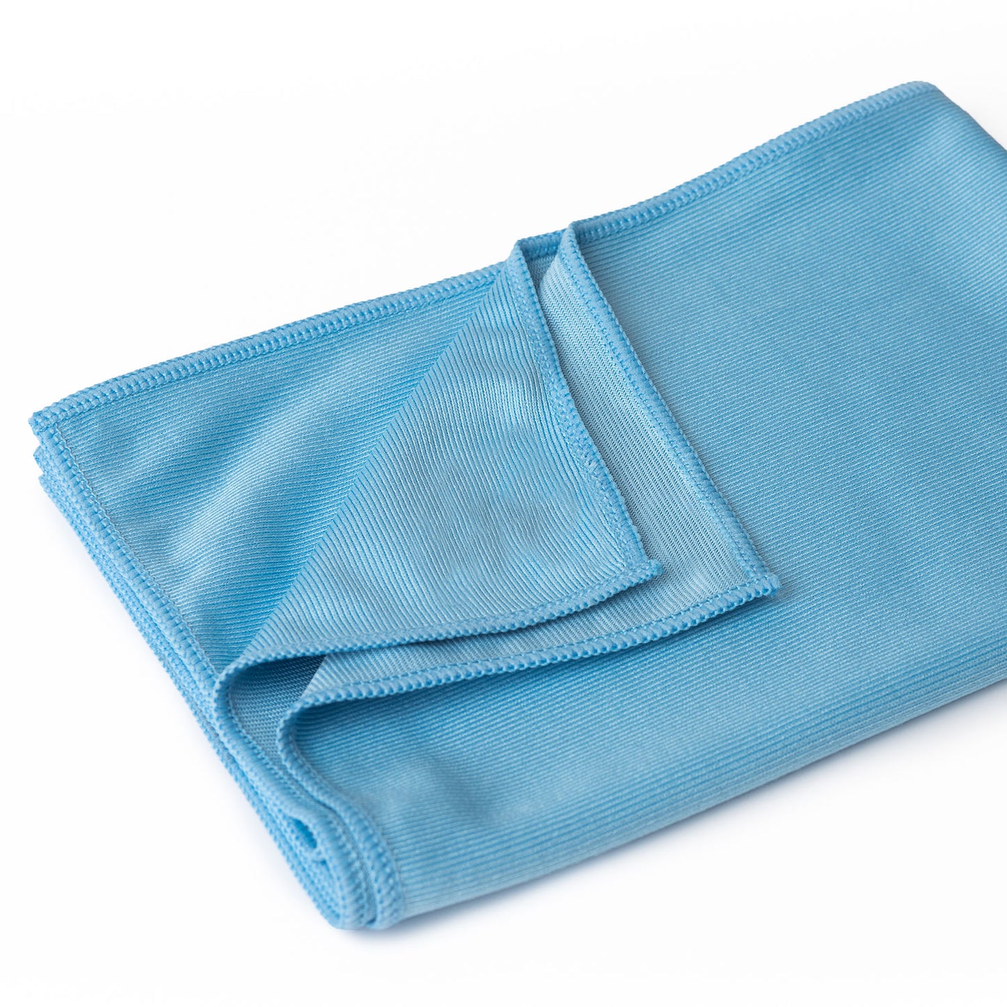 Sonty 2 Stück Fenstertuch Premium- Microfasertuch 50 x 70 cm in blau