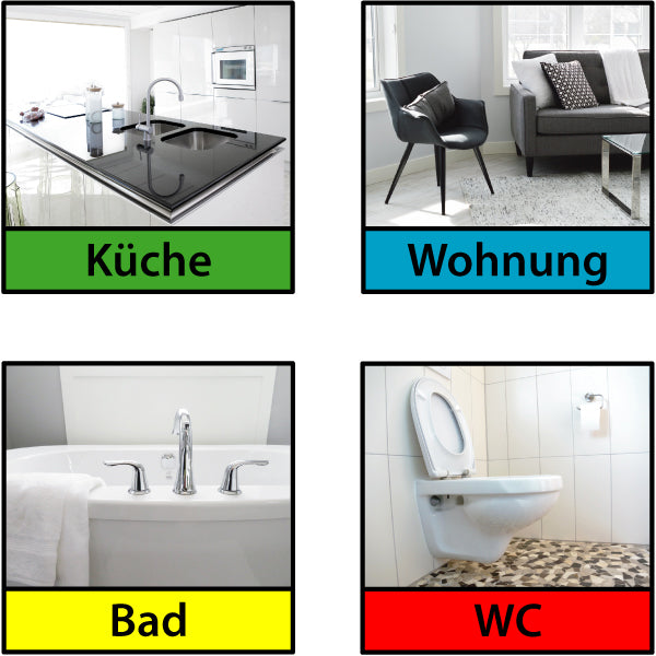 Sonty 10 Stück Putzschwamm kratzfrei- waschbar- gross 15x7x4cm weiß/rot