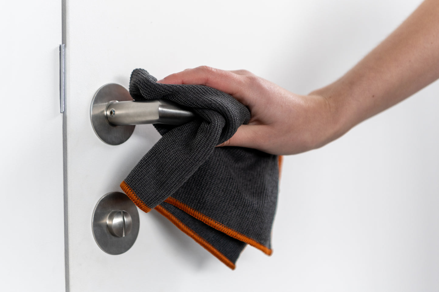 Sonty ÖKO Copper+ 10 Stück antibakterielles Reinigungstuch- Desinfektionstuch aus Mikrofaser- 38 x 38cm- grau