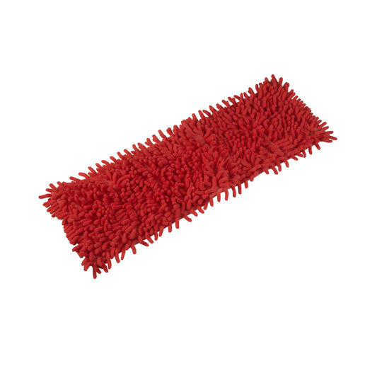 Sonty 1 Stück Mopp Chenille rot, Wischmop, 50cm, Mopp mit Taschenbezug für Klapphalter bis 50 x 13 cm